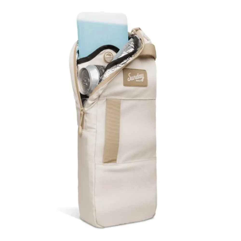 Sunday Golf Big Frosty Cooler Bag- 7 Can Drink Carrier -Toasted Almond- NWT - Picture 2 of 8